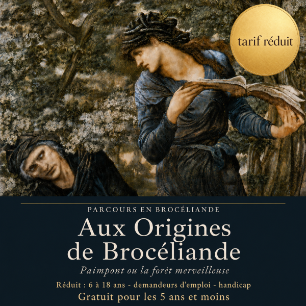 Aux Origines de Brocéliande - tarif réduit